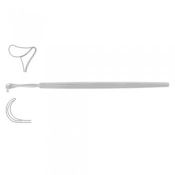 Cushing Retractor / Saddle Hook Stainless Steel, 24 cm - 9 1/2" Blade Size 16 mm